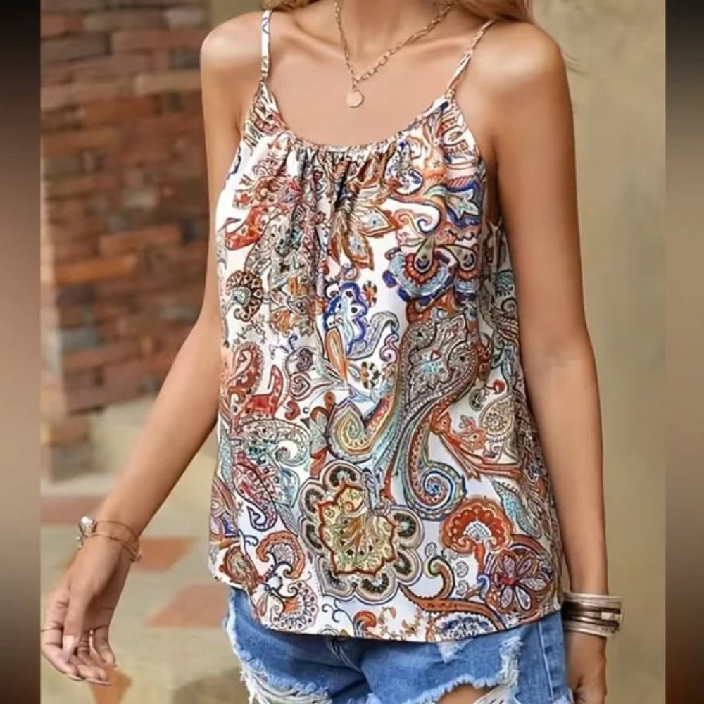 Boho Cami Tank Top